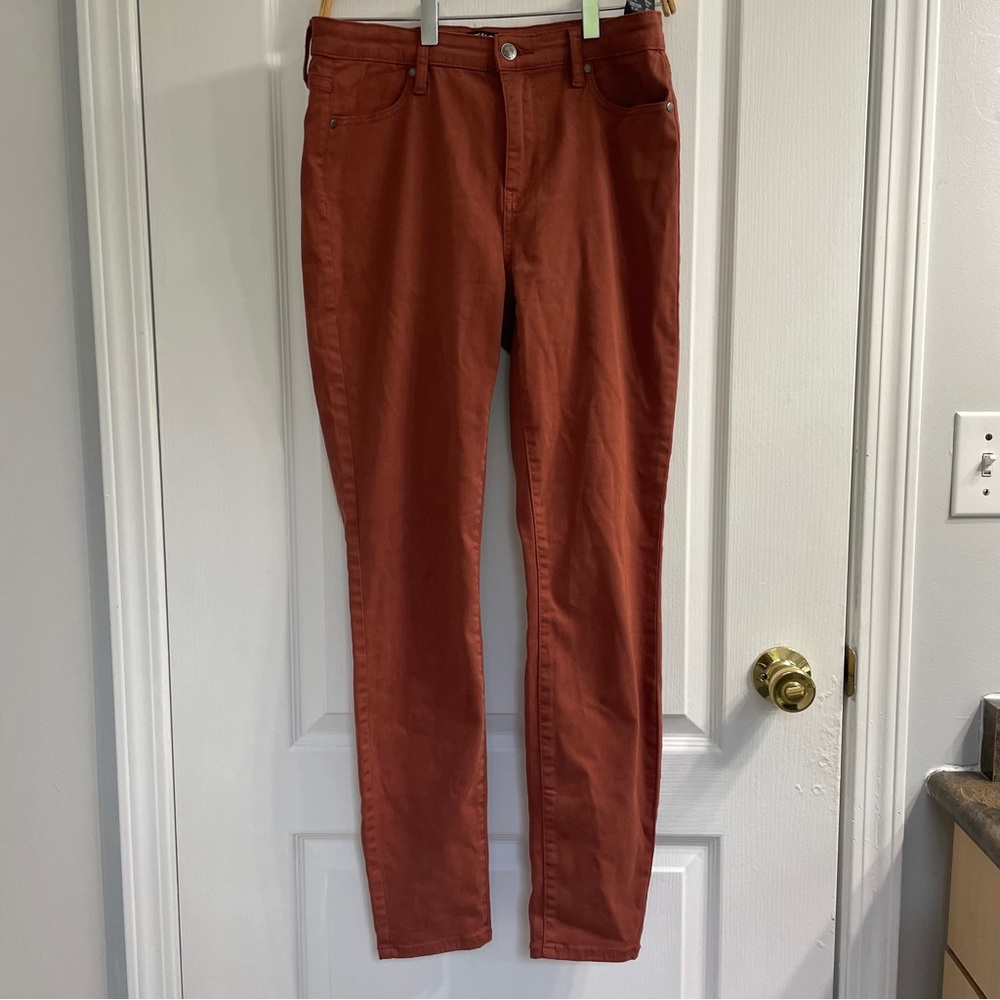 Buffalo David Bitton Hannah High-Rise Skinny US 8 Women's Rust Jeans